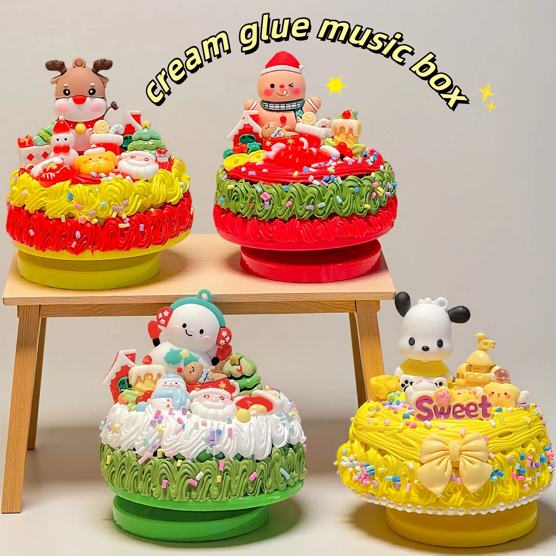 sunflowerden DIY Music Box Craft Kit