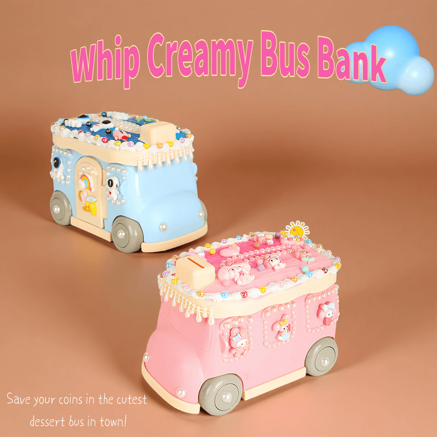 sunflowerden DIY Cream Glue Piggy Bank Kit