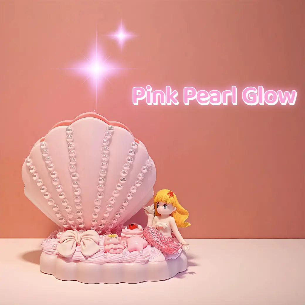 Mermaid Seashell Night Light 