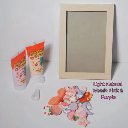 sunflowerden DIY Cream Glue Photo Frame Kit