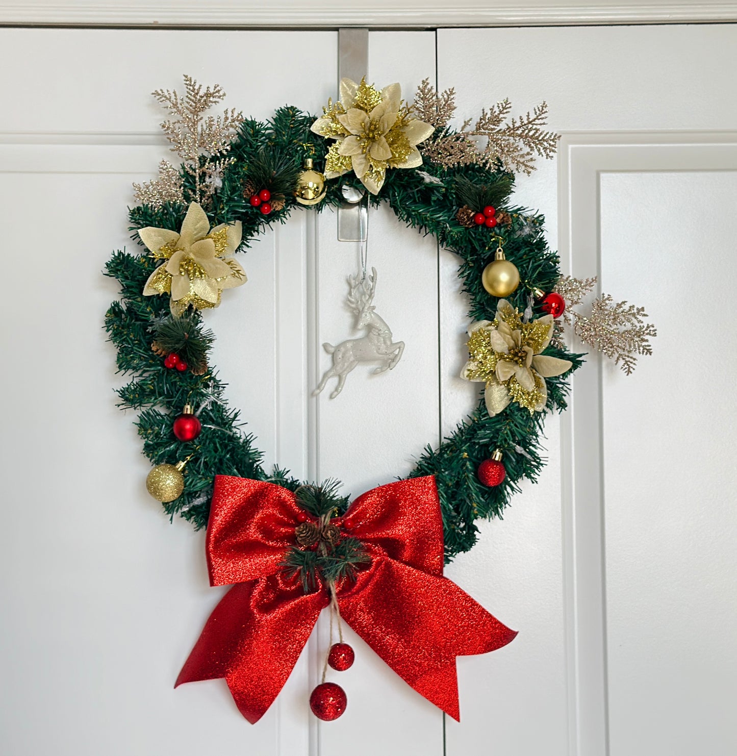 sunflowerden DIY Christmas Wreath Kit Family Friendly Kid-Safe  