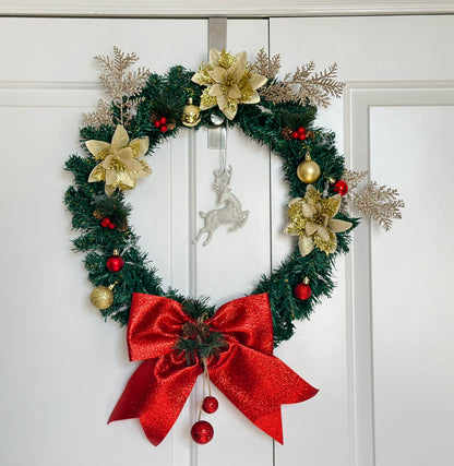 sunflowerden DIY Christmas Wreath Kit Family Friendly Kid-Safe  