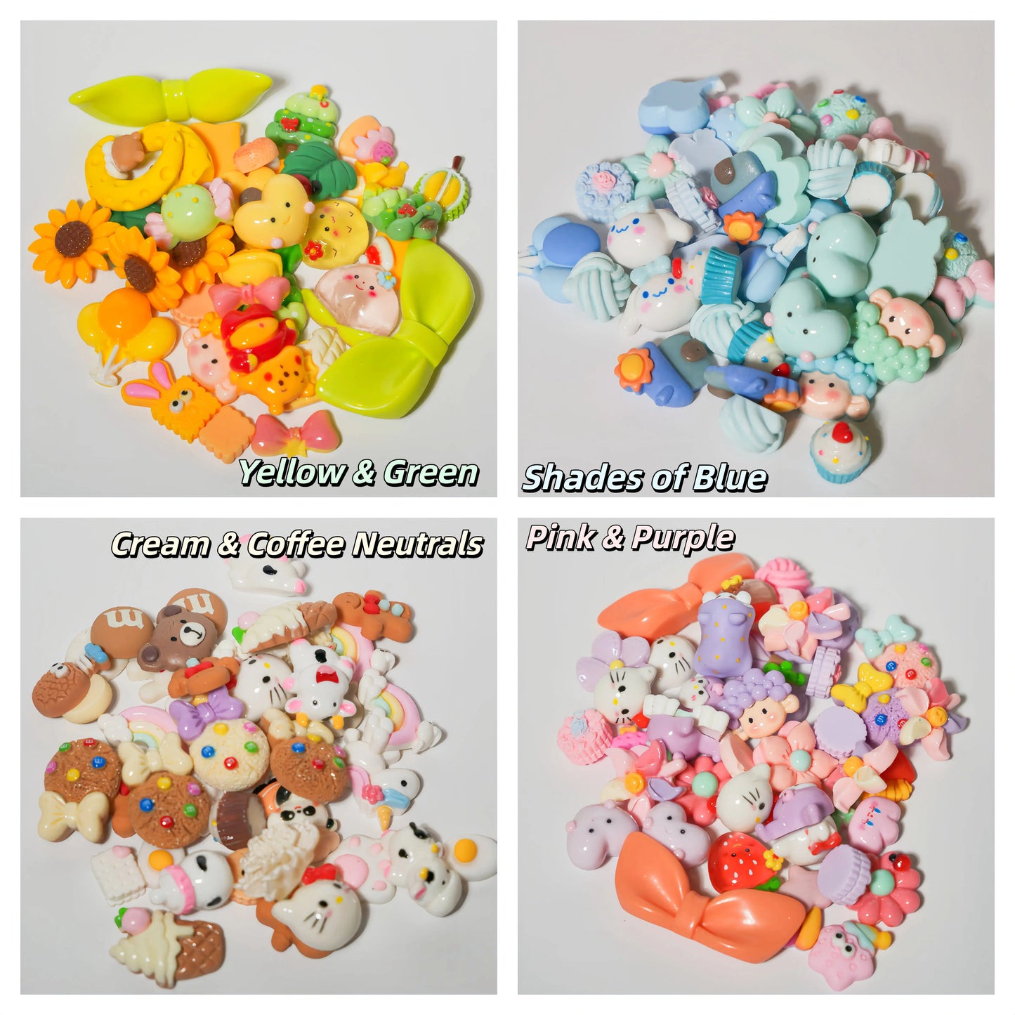 DIY Cream Glue Photo Frame Kit – Customizable with Charms and Colors