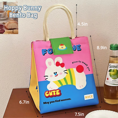 sunflowerden Cute Cartoon Bento Lunch Bag 