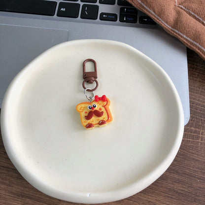 Doudou’s Diner Charm — Keychain & Bag Charm, Pairs with Custom Letter Lanyard