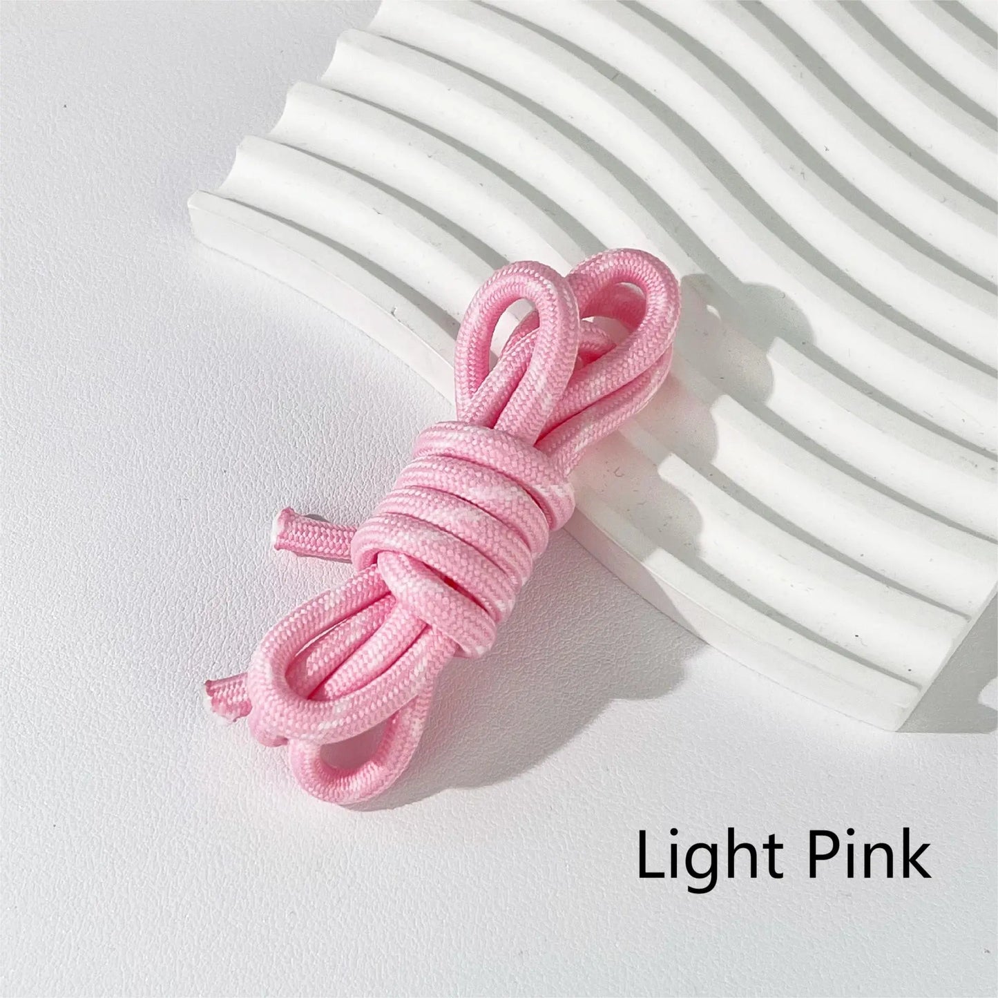 Custom Name Beaded Cord Keychain – Handmade Personalized Knot String with Letters