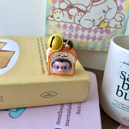 Bakery Dress-Up Charm — Keychain & Bag Charm, Pairs with Custom Letter Lanyard