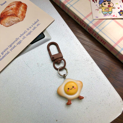 Cute Bakery Charm — Keychain & Bag Charm, Pairs with Custom Letter Lanyard