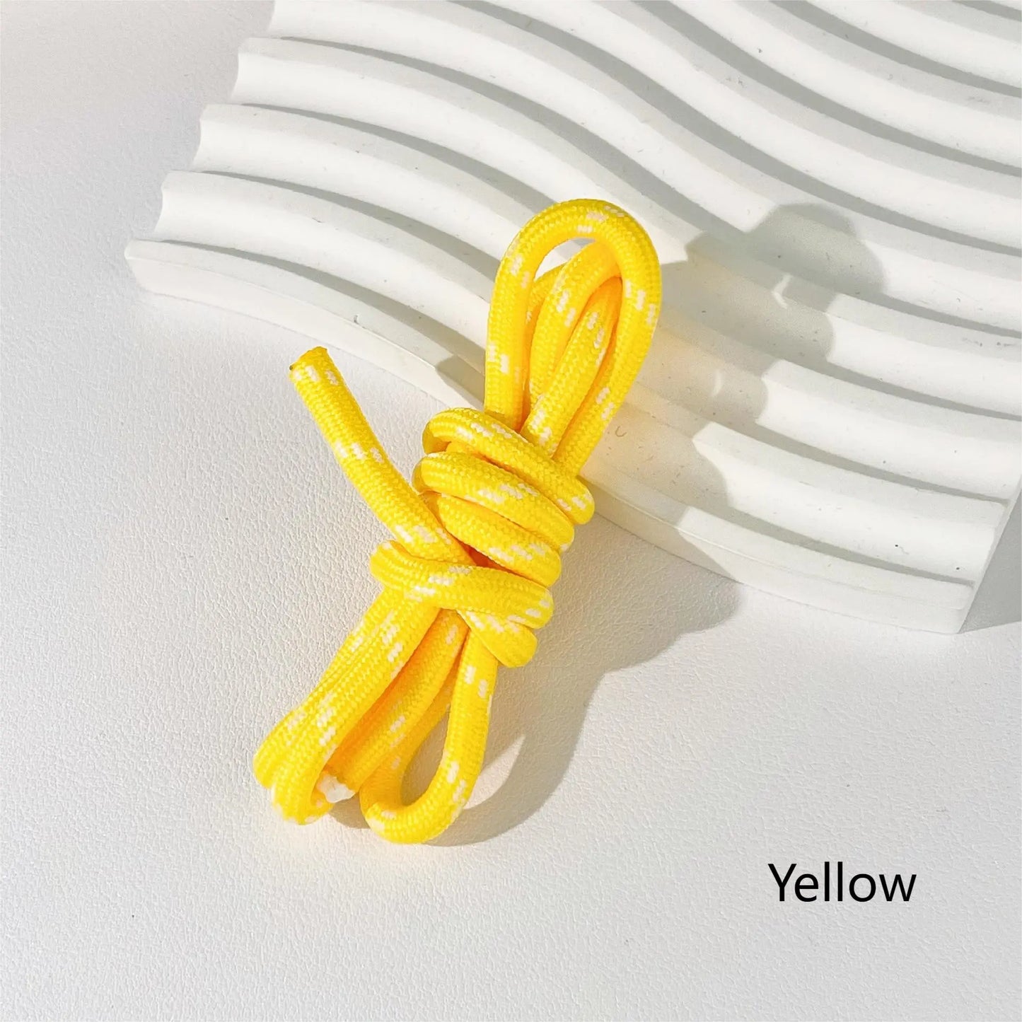 Custom Name Beaded Cord Keychain – Handmade Personalized Knot String with Letters