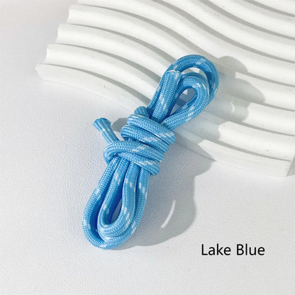 Custom Name Beaded Cord Keychain – Handmade Personalized Knot String with Letters