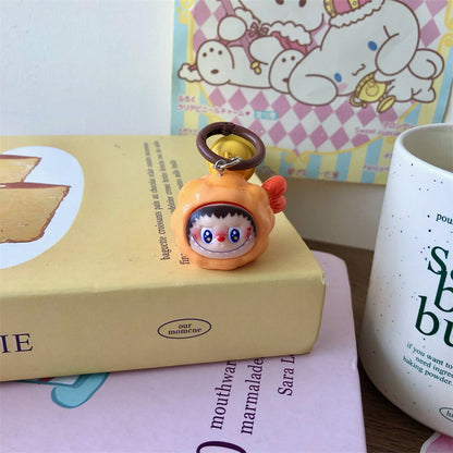 Bakery Dress-Up Charm — Keychain & Bag Charm, Pairs with Custom Letter Lanyard