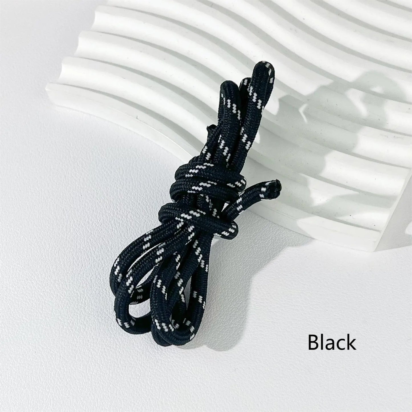 Custom Name Beaded Cord Keychain – Handmade Personalized Knot String with Letters