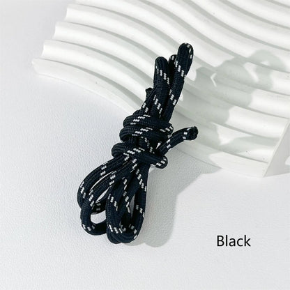 Custom Name Beaded Cord Keychain – Handmade Personalized Knot String with Letters