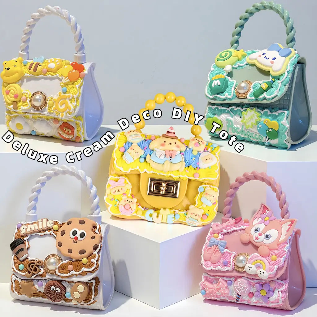 sunflowerden DIY Cream Glue Jelly Crossbody Bag