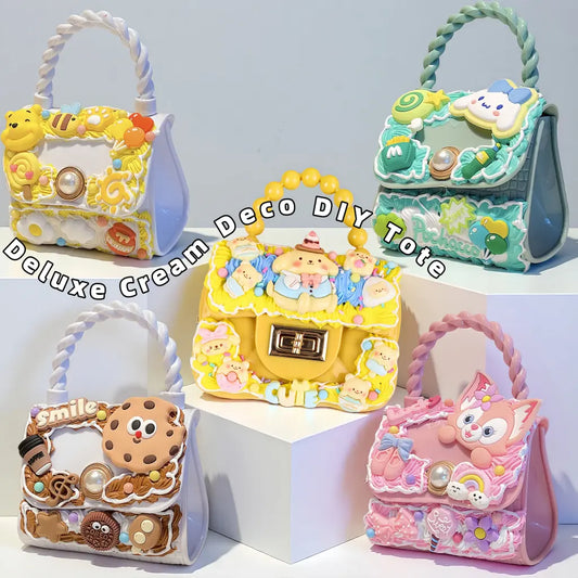 sunflowerden DIY Cream Glue Jelly Crossbody Bag